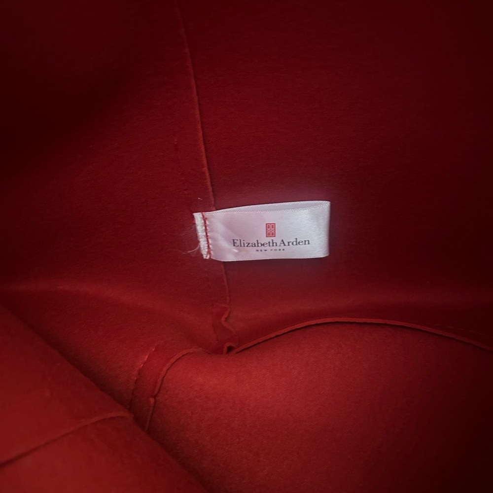 Elizabeth Arden Vibrant Red ❤️♥️Bucket and Tote Bag - Picture 12 of 17